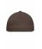 Unisex Flexfit® Flat Peak Cap Dark-brown 7715