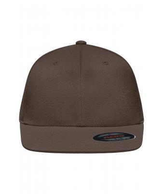 Unisex Flexfit® Flat Peak Cap Dark-brown 7715