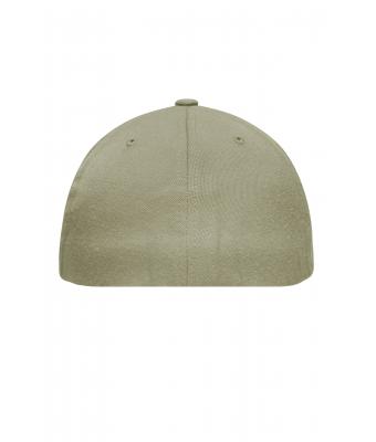 Unisex Flexfit® Flat Peak Cap Khaki 7715