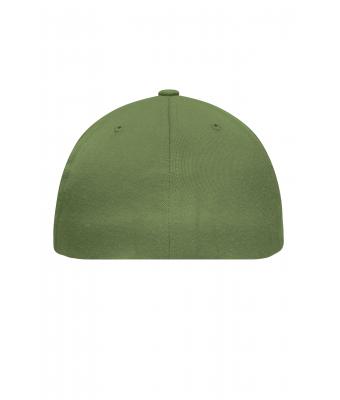 Unisex Flexfit® Flat Peak Cap Olive 7715