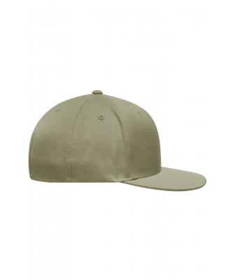Unisex Flexfit® Flat Peak Cap Khaki 7715
