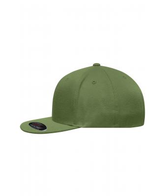 Unisex Flexfit® Flat Peak Cap Olijf 7715