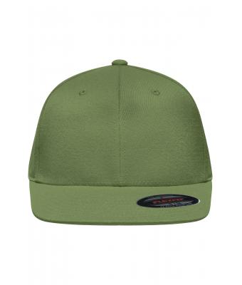 Unisex Flexfit® Flat Peak Cap Olijf 7715