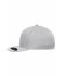 Unisex Flexfit® Flat Peak Cap Lichtgrijs 7715