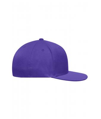 Unisex Flexfit® Flat Peak Cap Purple 7715