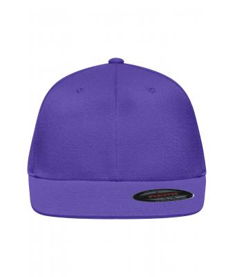 Unisex Flexfit® Flat Peak Cap Paars 7715