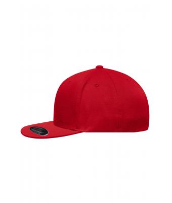 Unisex Flexfit® Flat Peak Cap Red 7715