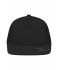 Unisex Flexfit® Flat Peak Cap Zwart 7715