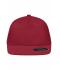 Unisex Flexfit® Flat Peak Cap Wijnrood 7715