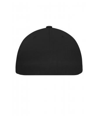Unisex Flexfit® Flat Peak Cap Zwart 7715
