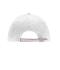 Unisexe Casquette 6 panneaux sandwich coton brossé lourd Blanc/rouge/marine 7724