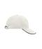 Unisexe Casquette 6 panneaux sandwich coton brossé lourd écru/marine/beige-foncé 7724