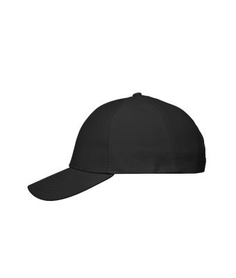 Unisex 6 Panel Function Cap Zwart 8484