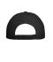 Unisex 6 Panel Function Cap Zwart 8484