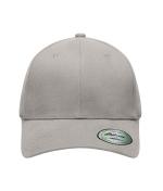Unisex 6 Panel Elastic Fit Baseball Cap Light-grey 8546