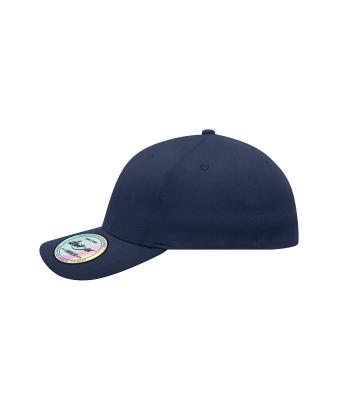 Unisex 6 Panel Elastic Fit Baseball Cap Navy 8546