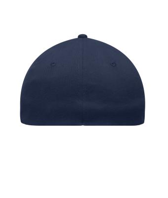 Unisex 6 Panel Elastic Fit Baseball Cap Navy 8546