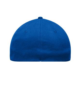Unisex 6 Panel Elastic Fit Baseball Cap Royal 8546