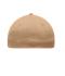 Unisex 6 Panel Elastic Fit Baseball Cap Beige 8546