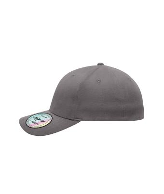 Unisex 6 Panel Elastic Fit Baseball Cap Dark-grey 8546