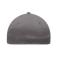 Unisex 6 Panel Elastic Fit Baseball Cap Dark-grey 8546
