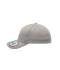 Unisex 6 Panel Elastic Fit Baseball Cap Lichtgrijs 8546