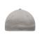 Unisex 6 Panel Elastic Fit Baseball Cap Lichtgrijs 8546