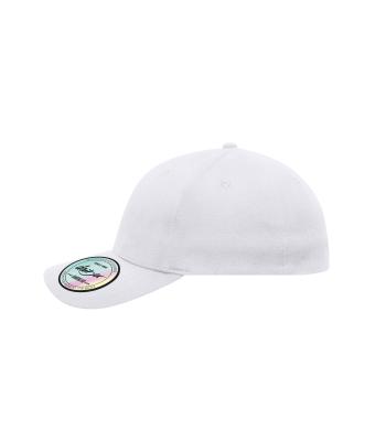 Unisex 6 Panel Elastic Fit Baseball Cap Wit 8546