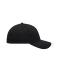 Unisexe Casquette de baseball 6 panneaux Elastic Fit Noir 8546