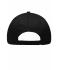 Unisex 6 Panel Brushed Sandwich Cap Black/light-grey 8554