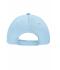 Unisex 6 Panel Sport Mesh Cap Lichtblauw 8558