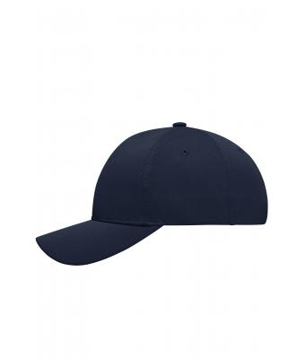 Unisex 6 Panel Sport Mesh Cap Navy 8558