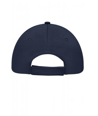 Unisex 6 Panel Sport Mesh Cap Navy 8558