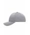 Unisex 6 Panel Sport Mesh Cap Grijs 8558