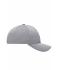 Unisex 6 Panel Sport Mesh Cap Grijs 8558