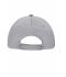 Unisex 6 Panel Sport Mesh Cap Grijs 8558