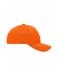 Unisex 6 Panel Sport Mesh Cap Orange 8558