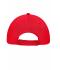 Unisex 6 Panel Sport Mesh Cap Red 8558