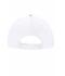 Unisex 6 Panel Sport Mesh Cap White 8558