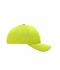 Unisex 6 Panel Sport Mesh Cap Bright-yellow 8558