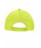 Unisex 6 Panel Sport Mesh Cap Bright-yellow 8558