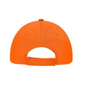 Unisexe Casquette filet sport 6 panneaux Orange 8558