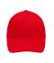 Unisex 6 Panel Air Mesh Cap Red 8560