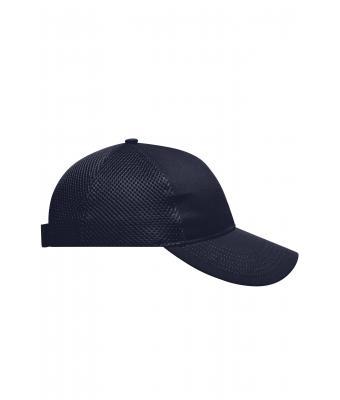 Unisex 6 Panel Air Mesh Cap Navy 8560