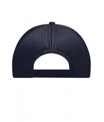 Unisex 6 Panel Air Mesh Cap Navy 8560