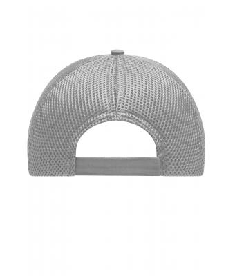 Unisex 6 Panel Air Mesh Cap Light-grey 8560