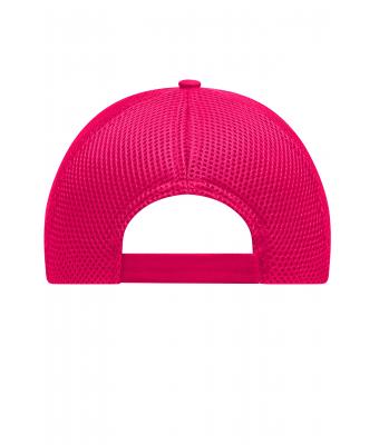 Unisex 6 Panel Air Mesh Cap Magenta 8560