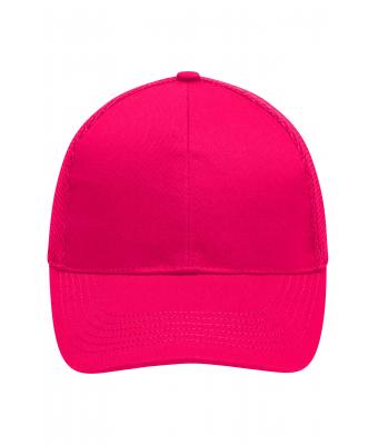 Unisex 6 Panel Air Mesh Cap Magenta 8560