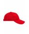 Unisex 6 Panel Air Mesh Cap Red 8560