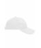 Unisex 6 Panel Air Mesh Cap White 8560